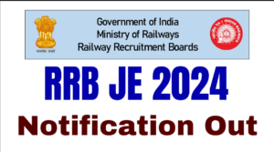 RRB RRB JE Recruitment 2024