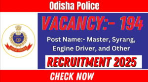 The Odisha Police Recruitment